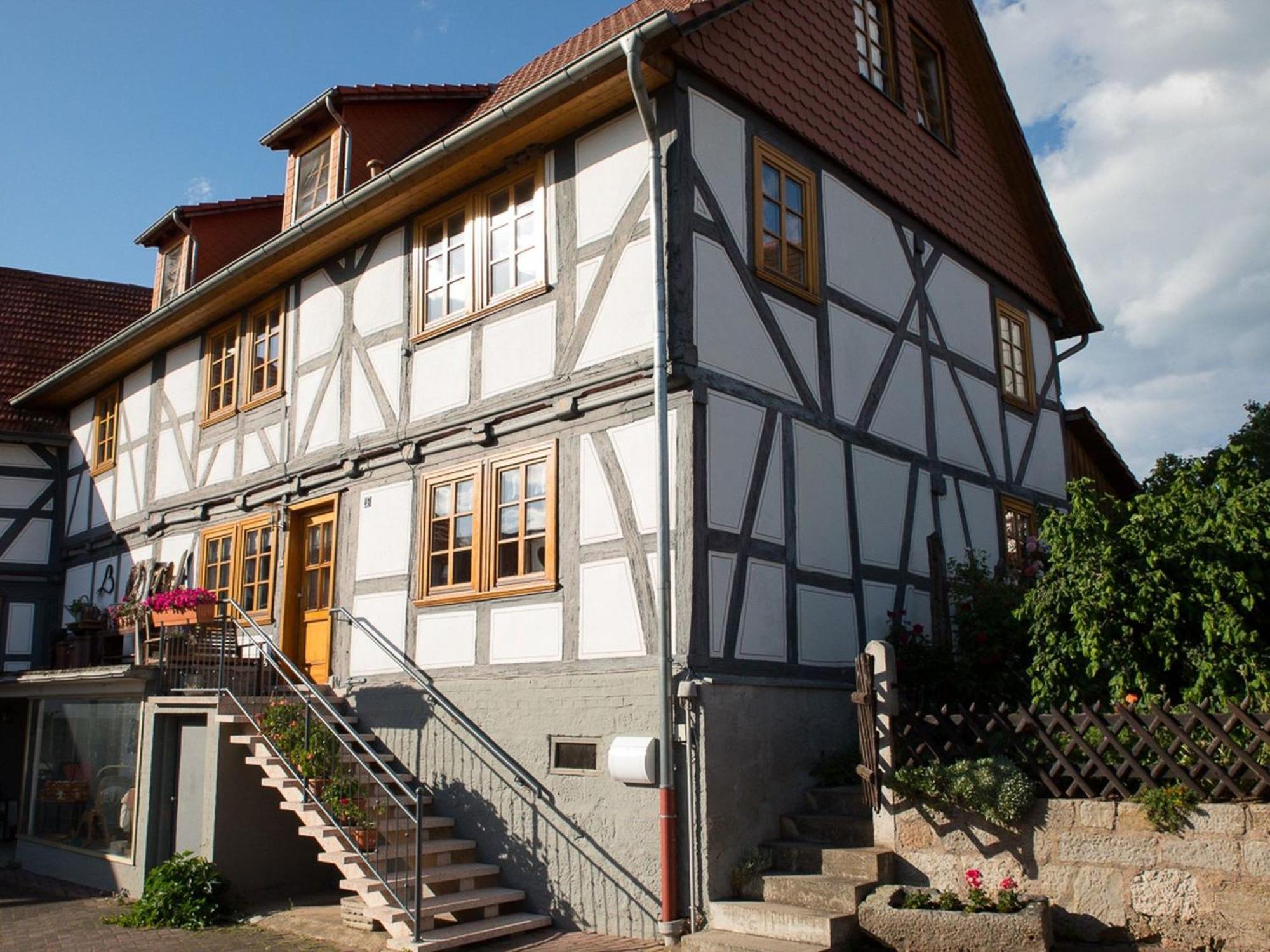 Fachwerktraum Im Hof Apartment Alheim Exterior photo